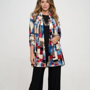 Velvet Burnout Princess Jacket